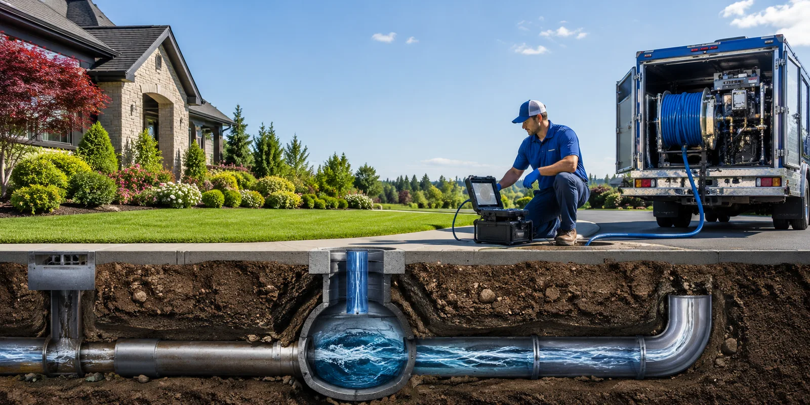 Drainage restoration information for Monroe City, IN